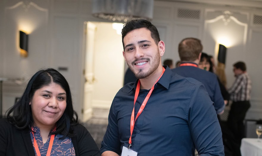 POH_2020_Summer_CD2 Attendees at the 2019 Career Diversity Reception in Chicago.