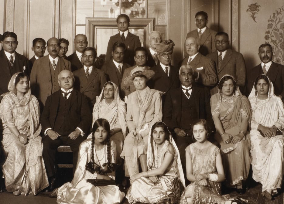 Minority students have studied in the UK for a long time. In 1928, a group of Punjabi students were photographed in London visiting Veeraswamy, now the oldest Indian restaurant in the UK.